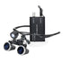 Dental Loupe 3.5X Medical Operation Binocular Loupe with LED Headlight Rechargeable Lithium Battery Magnifying Glasses with Lamp - foxberryparkproducts