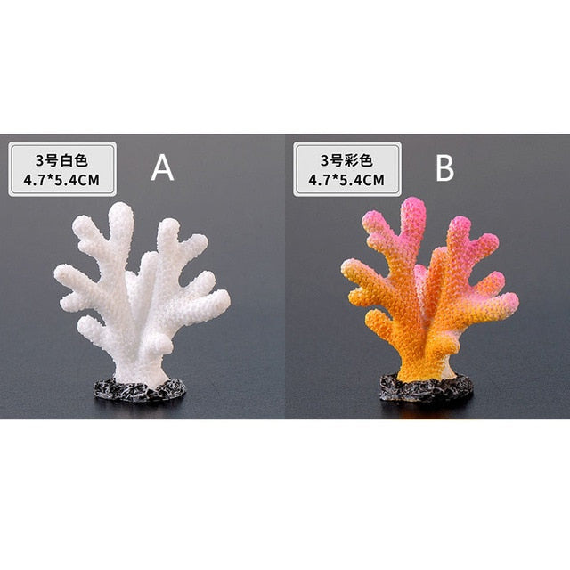 Resin Coral Decoration Colorful Fish Aquarium Decoration - foxberryparkproducts