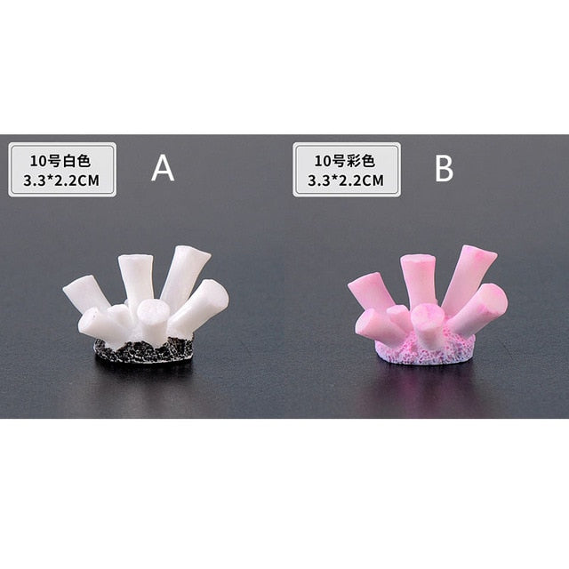 Resin Coral Decoration Colorful Fish Aquarium Decoration - foxberryparkproducts