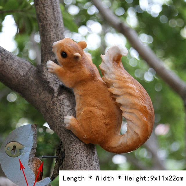 Garden   Squirrel Statue   one, two, or three       ID E512 - 5101 - foxberryparkproducts