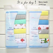 Load image into Gallery viewer, 100% Cotton Newborn Baby Towels Saliva Towel Nursing Towel - foxberryparkproducts
