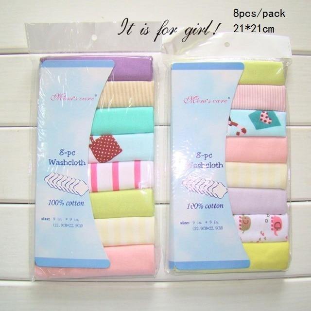 100% Cotton Newborn Baby Towels Saliva Towel Nursing Towel - foxberryparkproducts