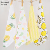 100% Cotton Newborn Baby Towels Saliva Towel Nursing Towel - foxberryparkproducts