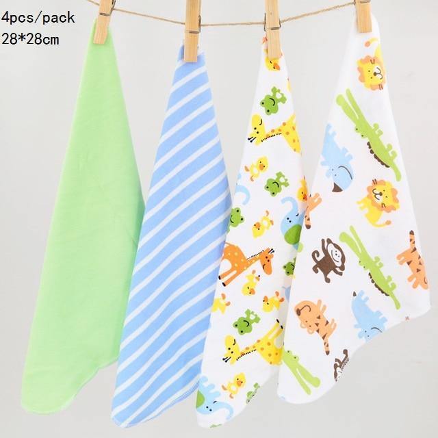 100% Cotton Newborn Baby Towels Saliva Towel Nursing Towel - foxberryparkproducts