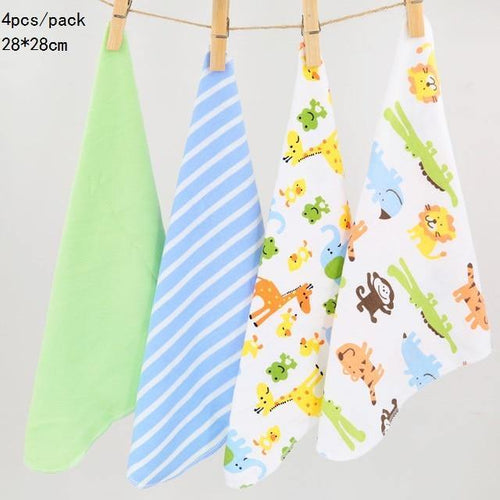 100% Cotton Newborn Baby Towels Saliva Towel Nursing Towel - foxberryparkproducts
