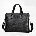Luxury brand crocodile pattern  cowhide blue laptop - foxberryparkproducts