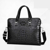 Luxury brand crocodile pattern  cowhide blue laptop - foxberryparkproducts