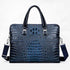 Luxury brand crocodile pattern  cowhide blue laptop - foxberryparkproducts