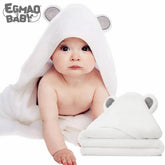 Organic Bamboo Hooded Baby Towel – Ultra Soft and Super Absorbent B - foxberryparkproducts