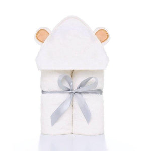 Organic Bamboo Hooded Baby Towel – Ultra Soft and Super Absorbent B - foxberryparkproducts