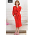 Women Men Flannel Bath Robe Sleepwear 2020 Autumn Winter Solid Plush - foxberryparkproducts