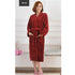Women Men Flannel Bath Robe Sleepwear 2020 Autumn Winter Solid Plush - foxberryparkproducts