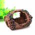 Resin Aquarium Fish Tank Ornaments  Artificial Barrel Cave - foxberryparkproducts