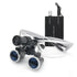 Dental Loupe Magnifier LED Binocular Magnifier Surgery Surgical Medical Operation Dental Glasses with Spotlight Head Light 3.5X - foxberryparkproducts