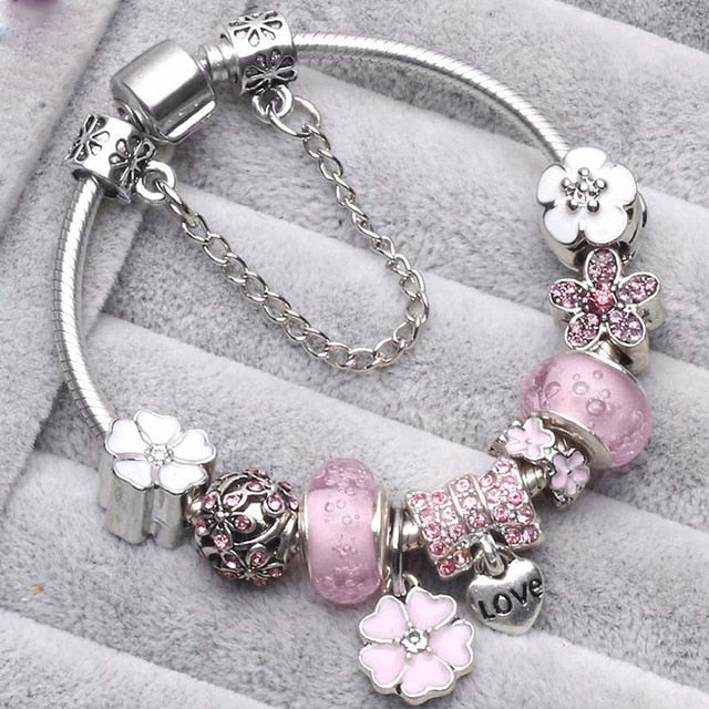 Bracelets  BAOPON Vintage Silver Color Charms    ID  A114 - 1135 - foxberryparkproducts