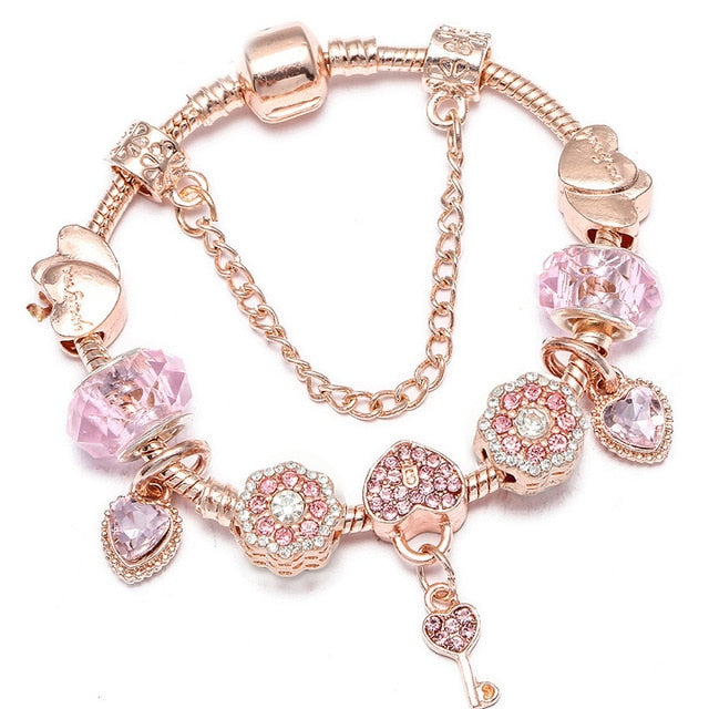 Bracelets  BAOPON Vintage Silver Color Charms    ID  A114 - 1135 - foxberryparkproducts