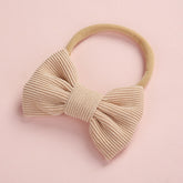 Hairband Newborn Kids Toddler Hair Accessories Spring Summer nylon corduroy - foxberryparkproducts