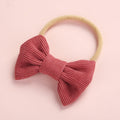 Hairband Newborn Kids Toddler Hair Accessories Spring Summer nylon corduroy - foxberryparkproducts