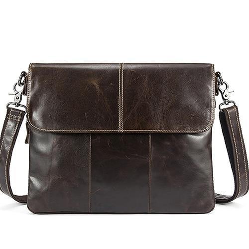 WESTEL Men's Shoulder Bag Men Leather Messenger Crossbody Bags - foxberryparkproducts