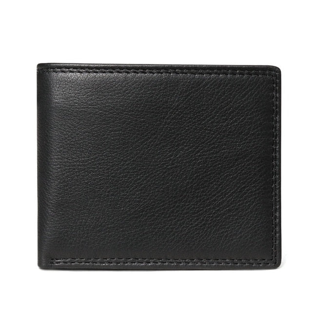 GENODERN Cow Leather Men Wallets - foxberryparkproducts