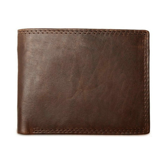 GENODERN Cow Leather Men Wallets - foxberryparkproducts
