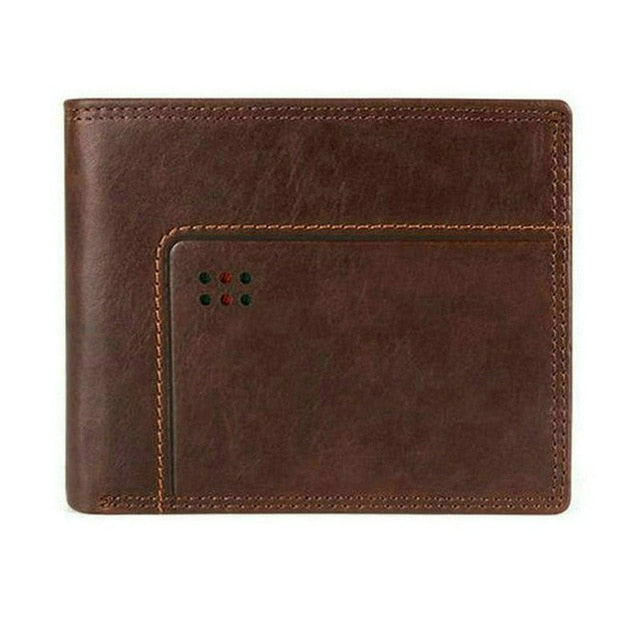 GENODERN Cow Leather Men Wallets - foxberryparkproducts