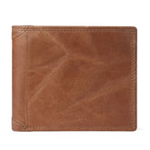 GENODERN Cow Leather Men Wallets - foxberryparkproducts