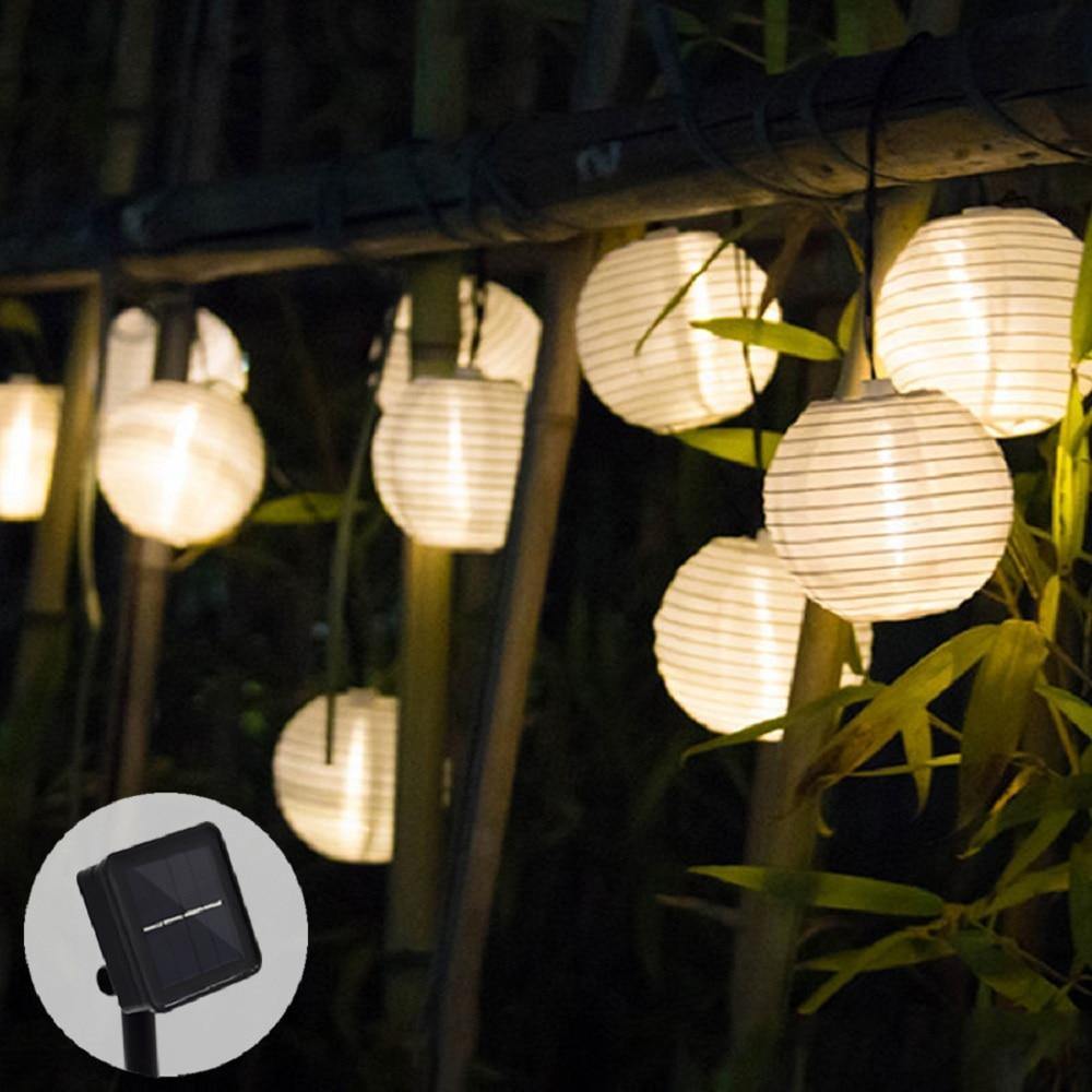 Solar Light LED Lantern Garland - foxberryparkproducts