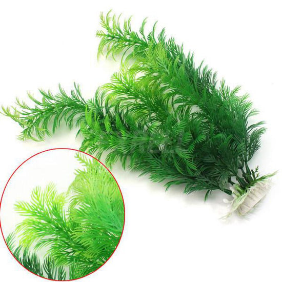 Artificial Aquarium Plant Decoration Fish Tank Submersible Flower Grass  Plant 10-30cm - foxberryparkproducts