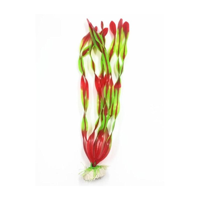 Artificial Aquarium Plant Decoration Fish Tank Submersible Flower Grass  Plant 10-30cm - foxberryparkproducts