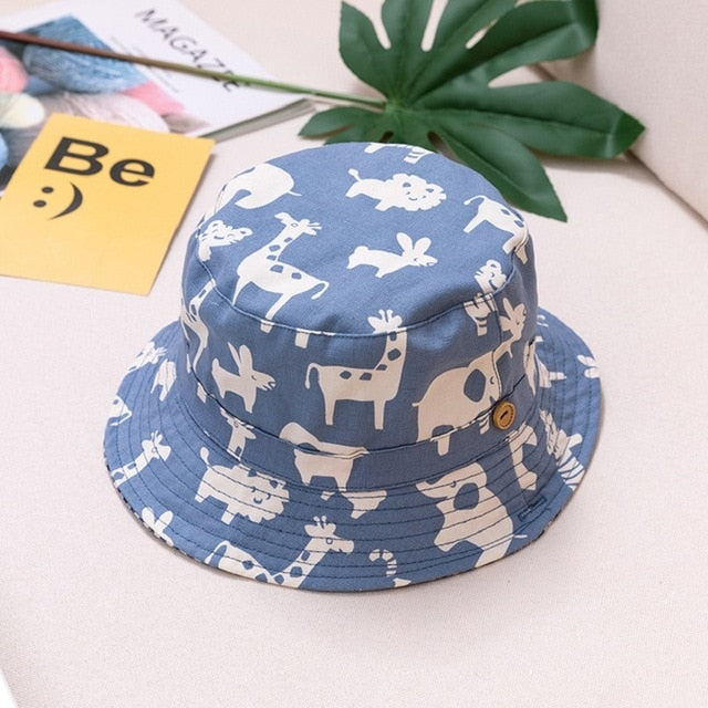 Children Hat Summer Printing Cap For Boys And Girls - foxberryparkproducts