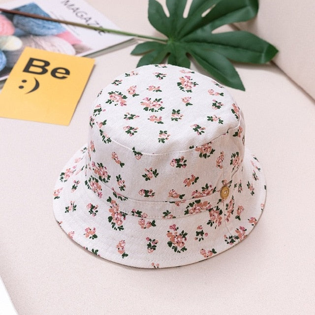 Children Hat Summer Printing Cap For Boys And Girls - foxberryparkproducts