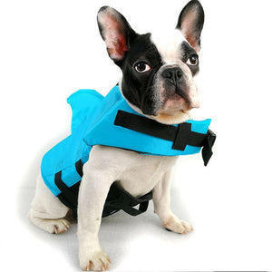 Dog Life Vest Summer Shark Pet Life Jacket - foxberryparkproducts