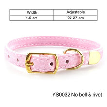 Load image into Gallery viewer, Cat Collar With Bell Safety - foxberryparkproducts
