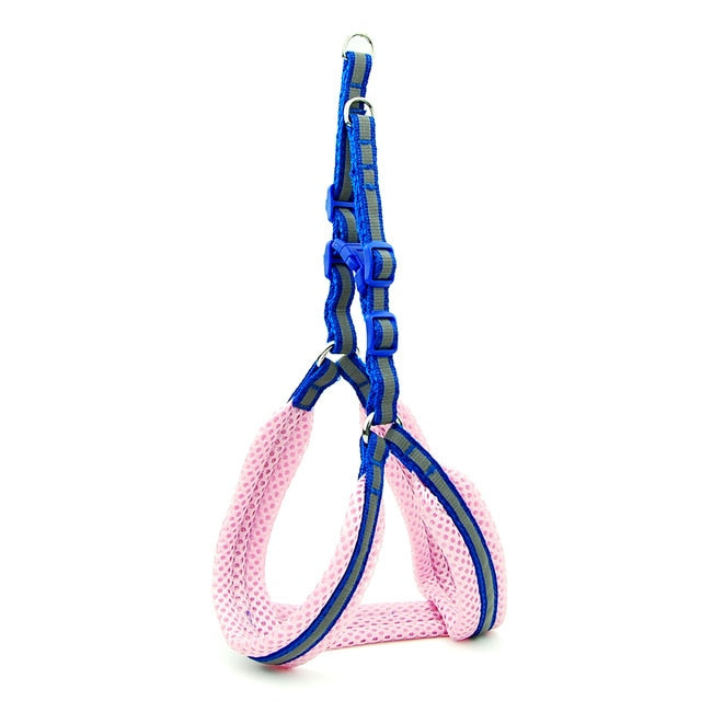 Dog Cat Harness Vest Reflective Breathable Mesh - foxberryparkproducts