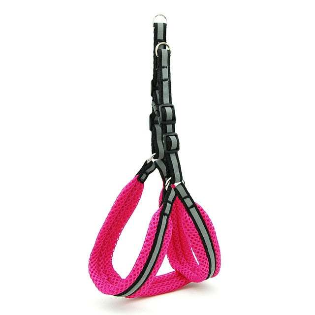 Dog Cat Harness Vest Reflective Breathable Mesh - foxberryparkproducts