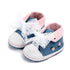 Baby Girl Shoes White Lace Floral Embroidered Soft Shoes - foxberryparkproducts
