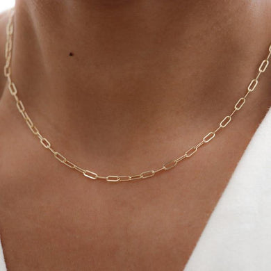 Necklace  Handmade14K Gold Delicate Chain        ID A112 - 1122 - foxberryparkproducts