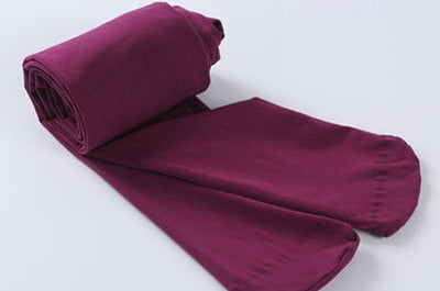 Spring/autumn candy color children tights for baby girls kids cute velvet White pantyhose stockings for Ballet dance girl tights - foxberryparkproducts