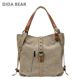 DIDABEAR Brand Canvas Tote Bag - foxberryparkproducts