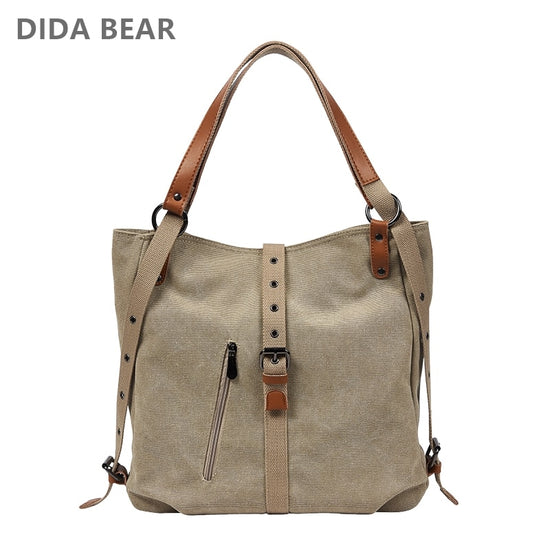 DIDABEAR Brand Canvas Tote Bag - foxberryparkproducts