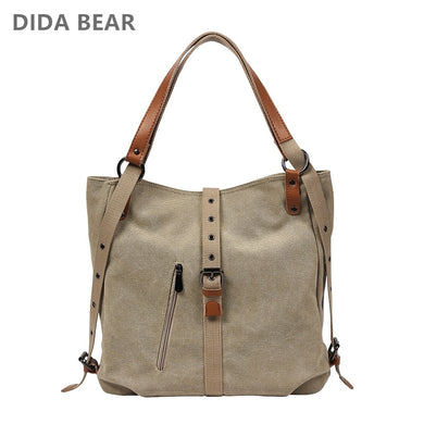 DIDABEAR Brand Canvas Tote Bag - foxberryparkproducts