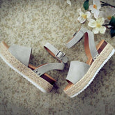 Wedges Shoes For Women High Heels Sandals Summer Shoes 2019 Flip Flop Chaussures Femme Platform Sandals Plus Size 35-43 - foxberryparkproducts