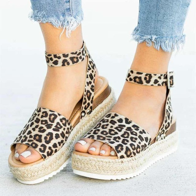 Wedges Shoes For Women High Heels Sandals Summer Shoes 2019 Flip Flop Chaussures Femme Platform Sandals Plus Size 35-43 - foxberryparkproducts