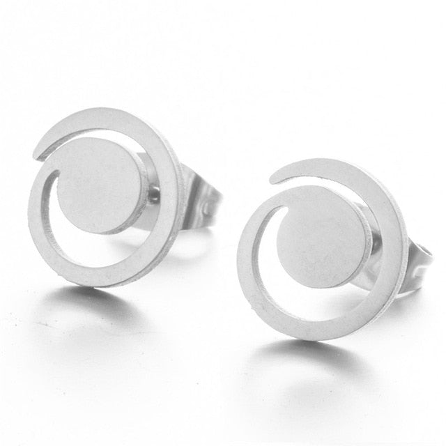 Earrings New Simple Stud High Fashion Trendy Three Ways to Wear  ID A115-1106 - foxberryparkproducts