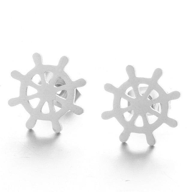 Earrings New Simple Stud High Fashion Trendy Three Ways to Wear  ID A115-1106 - foxberryparkproducts