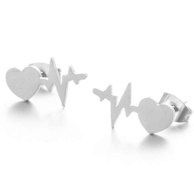 Earrings New Simple Stud High Fashion Trendy Three Ways to Wear  ID A115-1106 - foxberryparkproducts