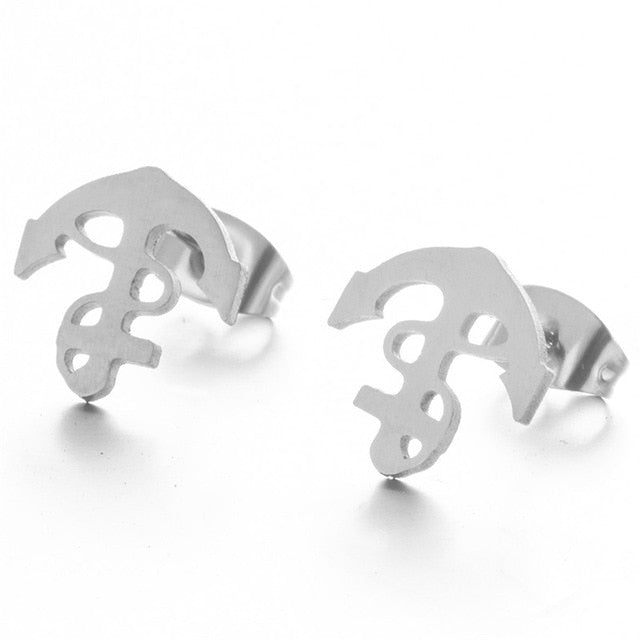 Earrings New Simple Stud High Fashion Trendy Three Ways to Wear  ID A115-1106 - foxberryparkproducts