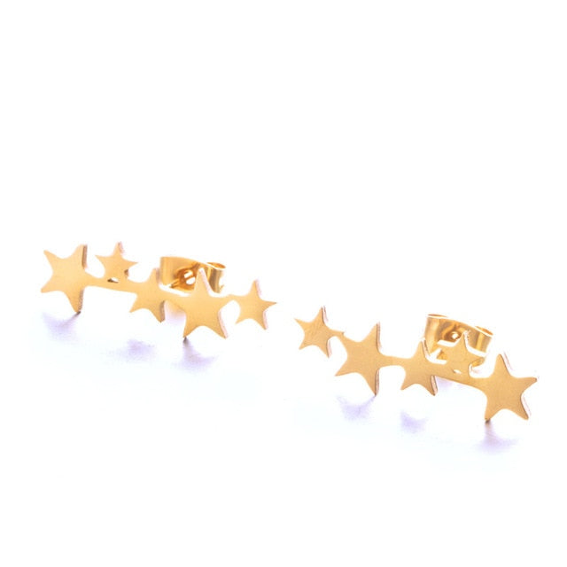 Earrings New Simple Stud High Fashion Trendy Three Ways to Wear  ID A115-1106 - foxberryparkproducts