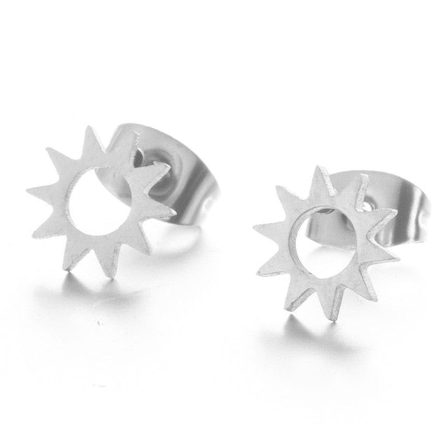 Earrings New Simple Stud High Fashion Trendy Three Ways to Wear  ID A115-1106 - foxberryparkproducts